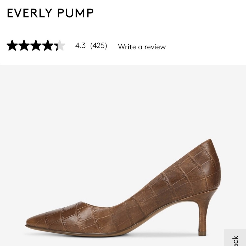 Naturalizer Everly Brown Pumps BNIB